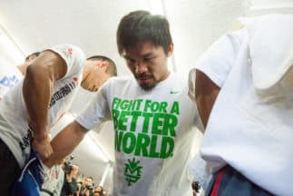 Pacquiao con nuevo contrato y quiere a Márquez.