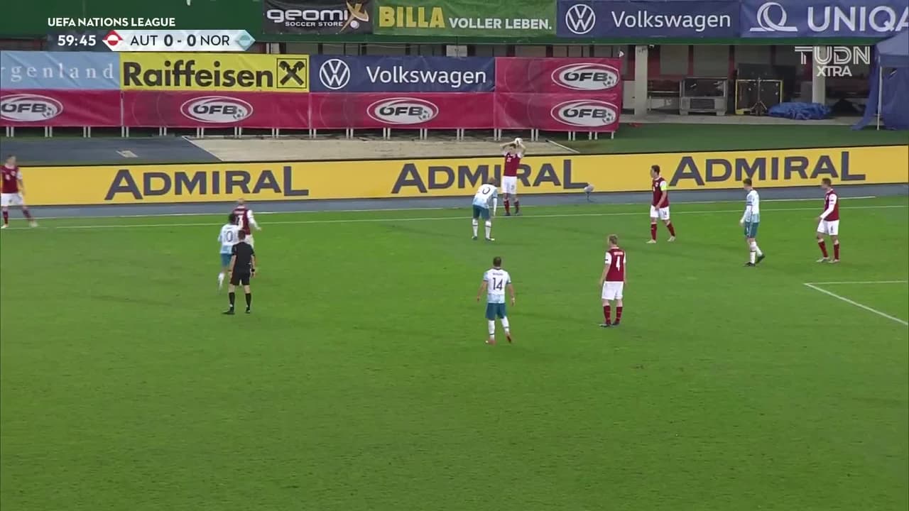 ¡GOOOL! Ghayas Zahid anota para Noruega.