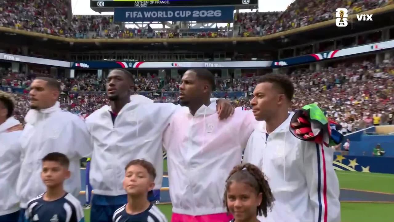 ¡Se entonan los himnos! Francia e Inglaterra van por el tercer puesto