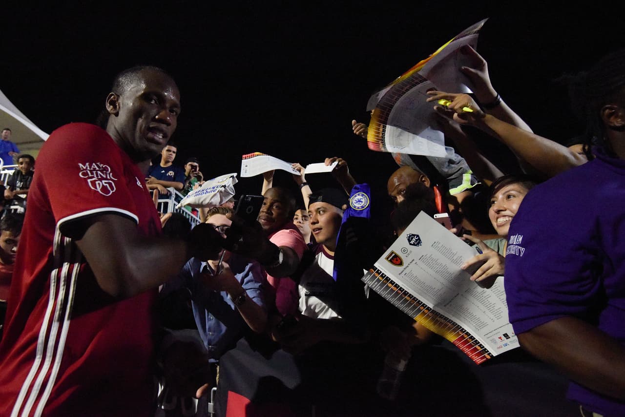 Tras perder final con su Phoenix rising, Didier Drogba dijo adiós al fútbol