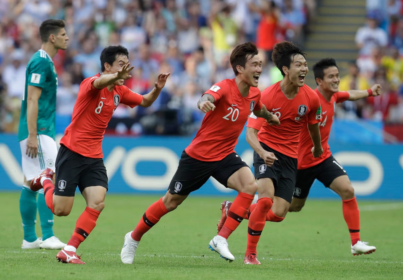 La noticia de que Corea venció 2-0 a Alemania marcó el tercer momento más popular durante el torneo, pues de paso decidió la eliminación de los germanos.