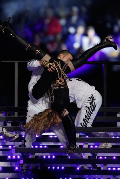 Así que Madonna dejó todo sobre el escenario con los temas que cantó.