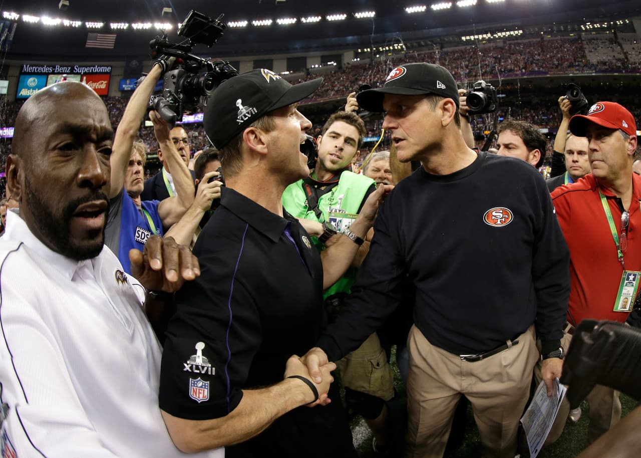 Jim y John Harbaugh