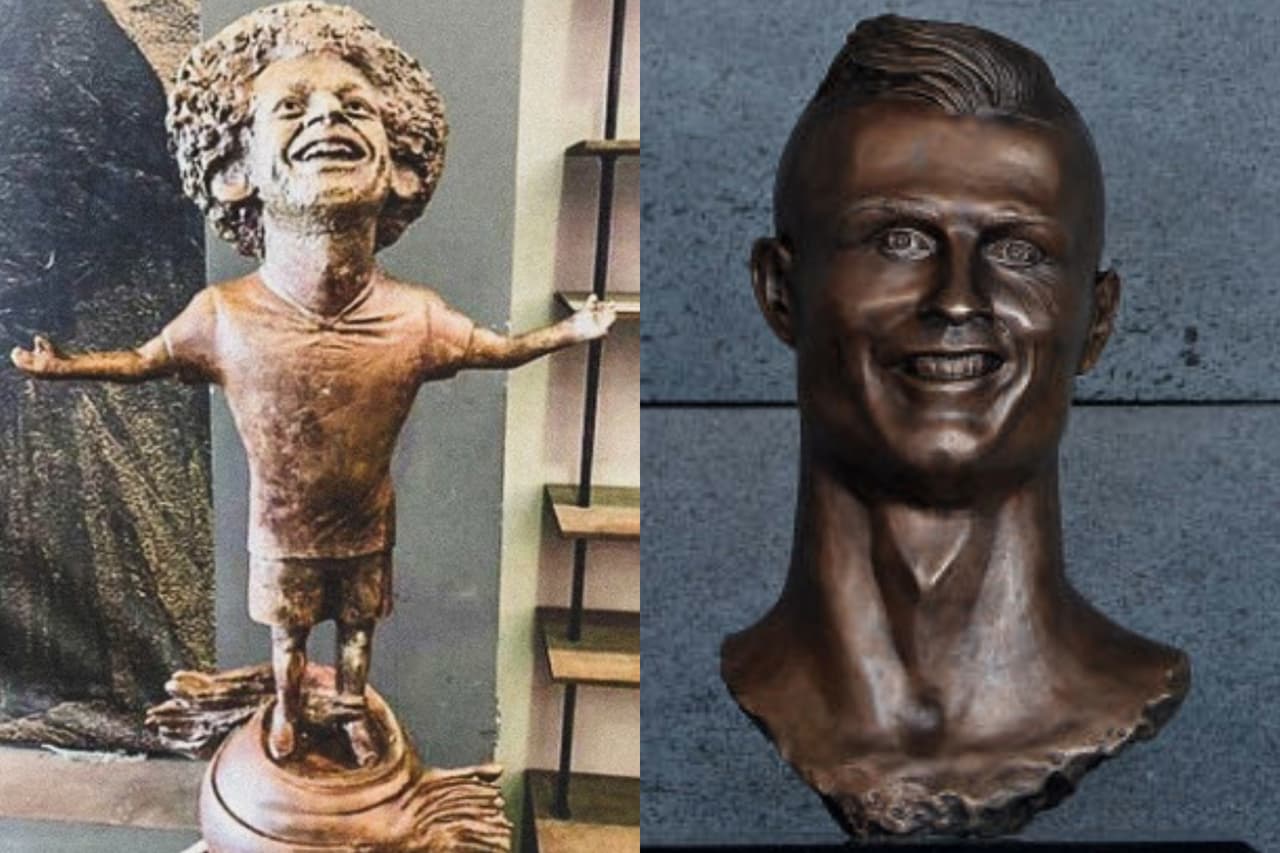 Mohamed Salah se convirtió en el nuevo futbolista que por vivir un homenaje de parte del mundo del arte es una burla por la forma en la que fue retratado y se unió a una larga lista.