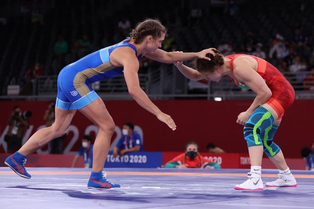 Jane Valencia perdió su primera pelea de lucha estilo libre