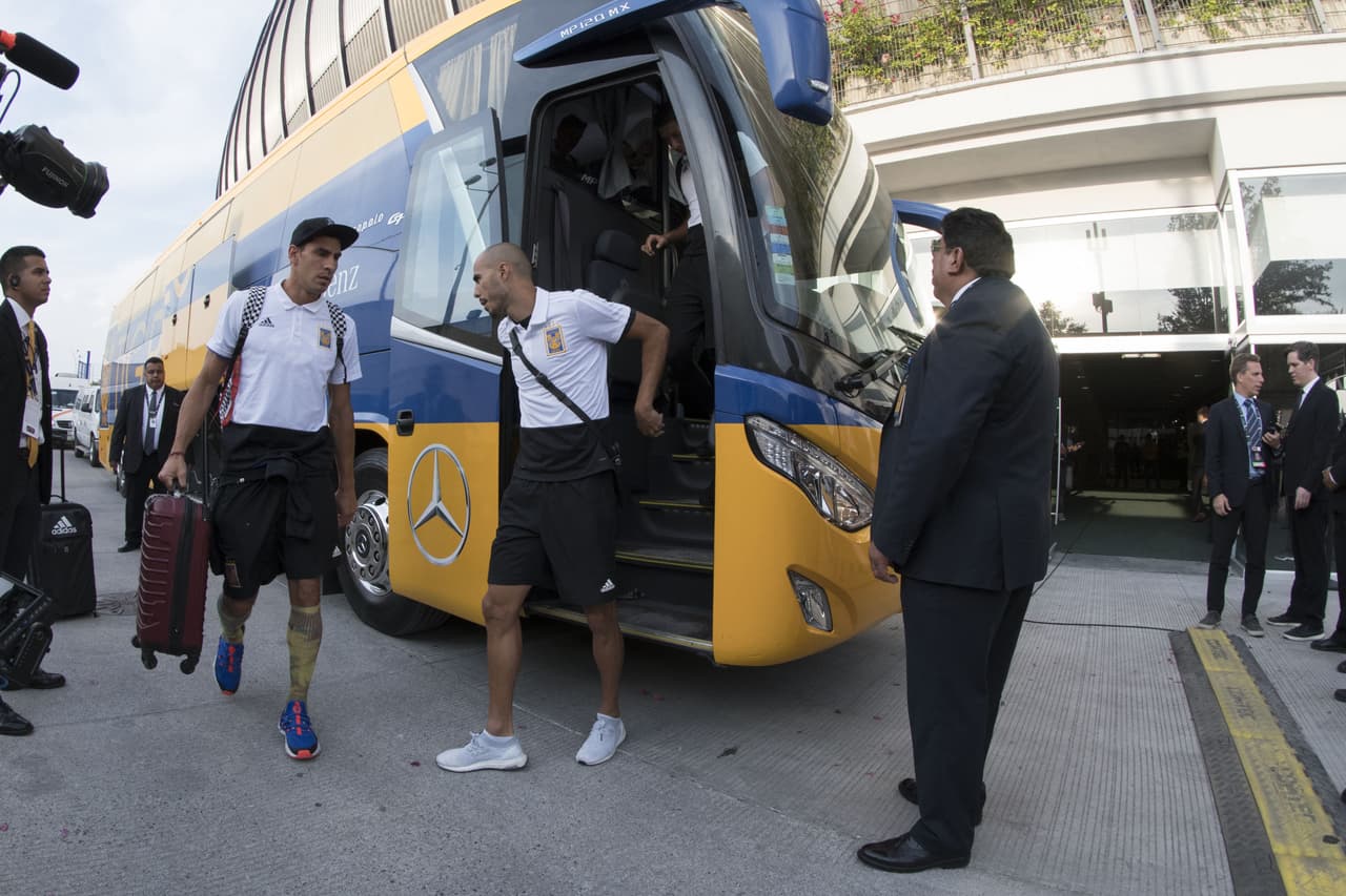 Este fue el ambiente alrededor del Estadio BBVA previo a la Final de la Liga Campeones de la Concacaf entre Monterrey y Tigres.
