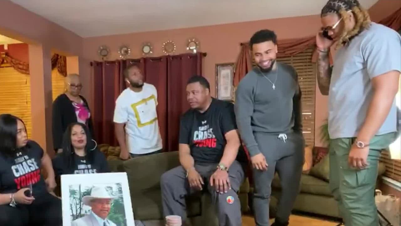 Chase Young se tomó con bastante tranquilidad su elección como el Pick 2 a cargo de los Washington Redskins.