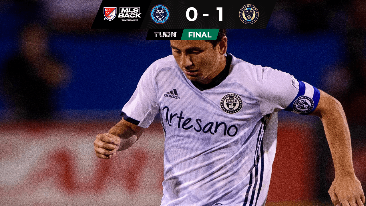 El gol de Alejandro Bedoya definió el triunfo 1-0 de Philadelphia Union sobre NYCFC