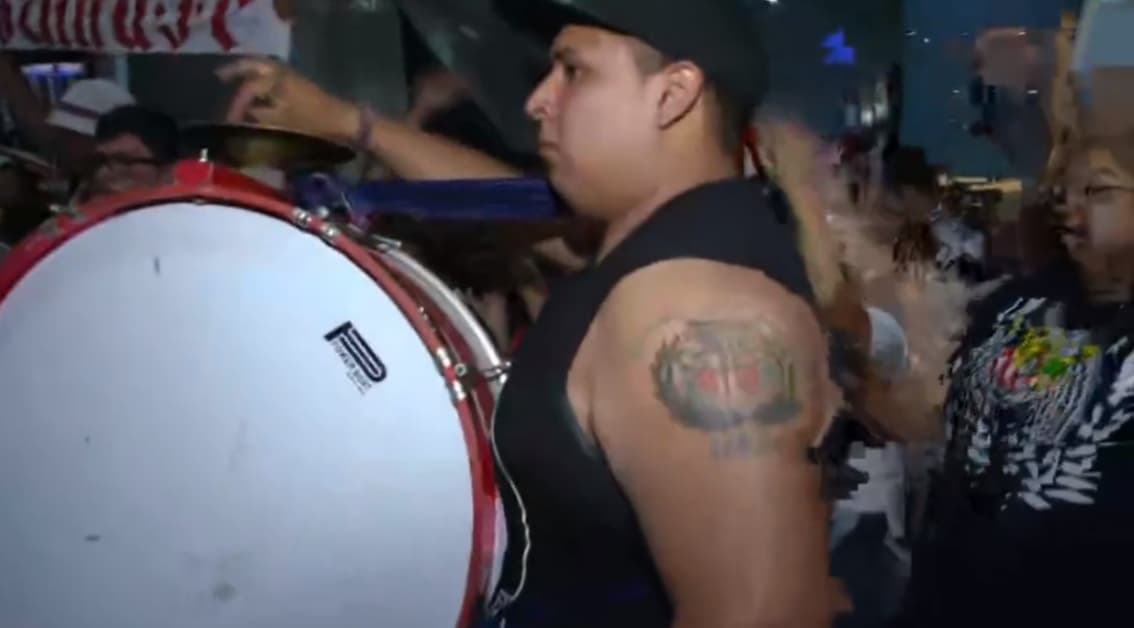 Previo al encuentro de la jornada 8 contra Cruz Azul, los aficionados alientan al rebaño.