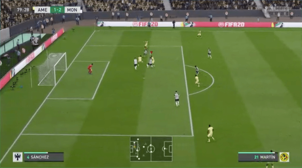 Rayados de Monterrey impuso condiciones, marcó el ritmo del juego y fue contundente ante unas Águilas del América que descuidaron la zona defensiva.