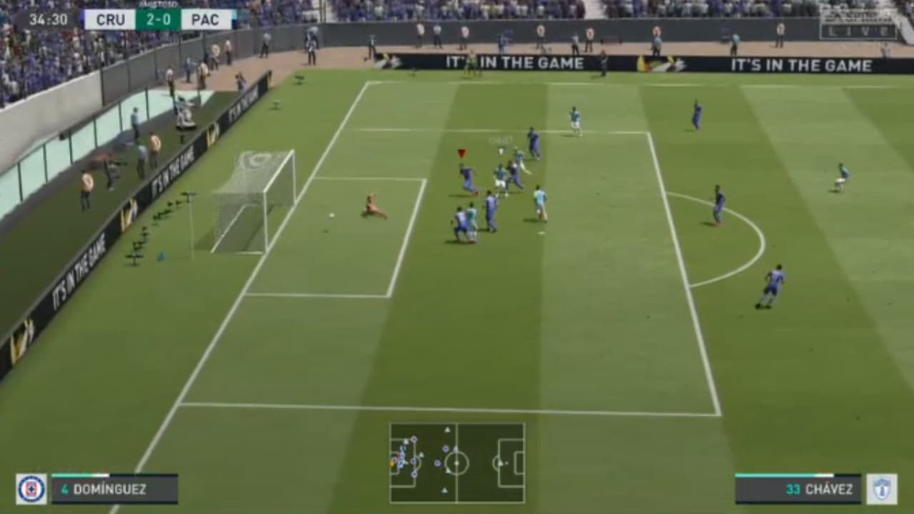 Álvarez, comandando a Pachuca, se levantó de un 2-0 para hundir a los cementeros en el futbol virtual.