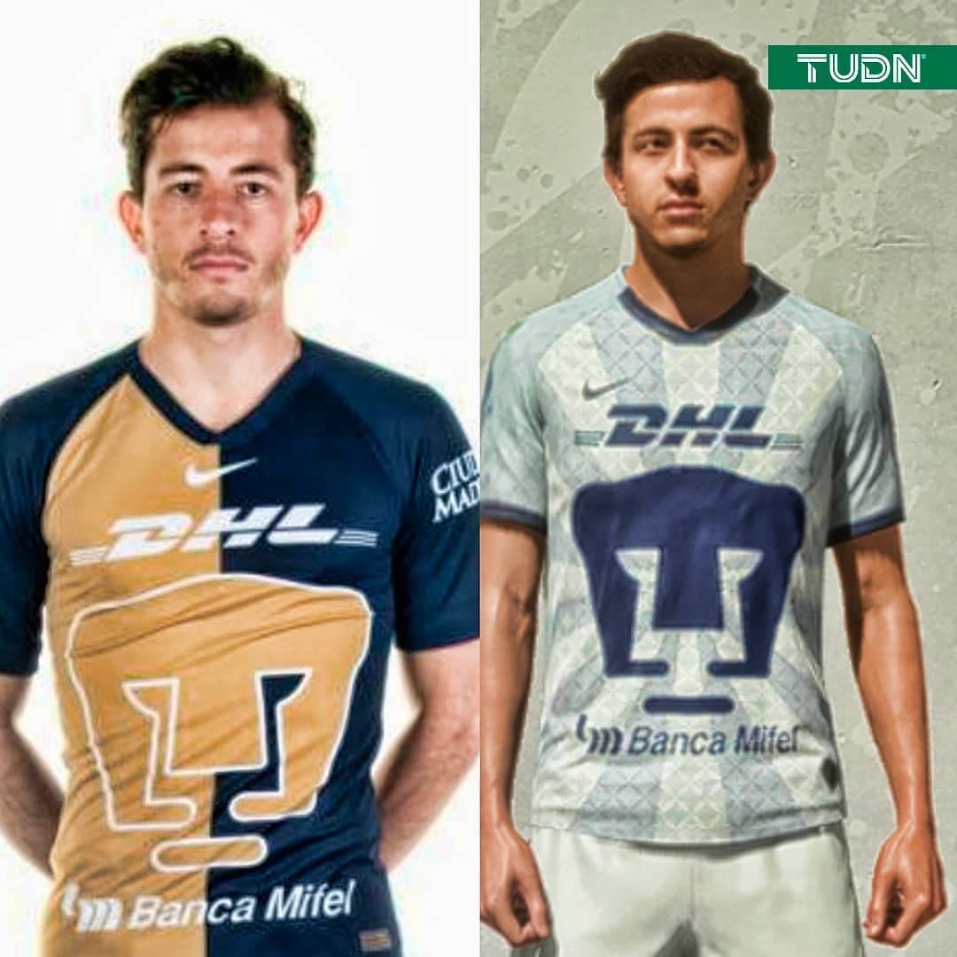 Alan Mozo, el jugador de Pumas es fan del videojuego, en donde luce muy parecido.