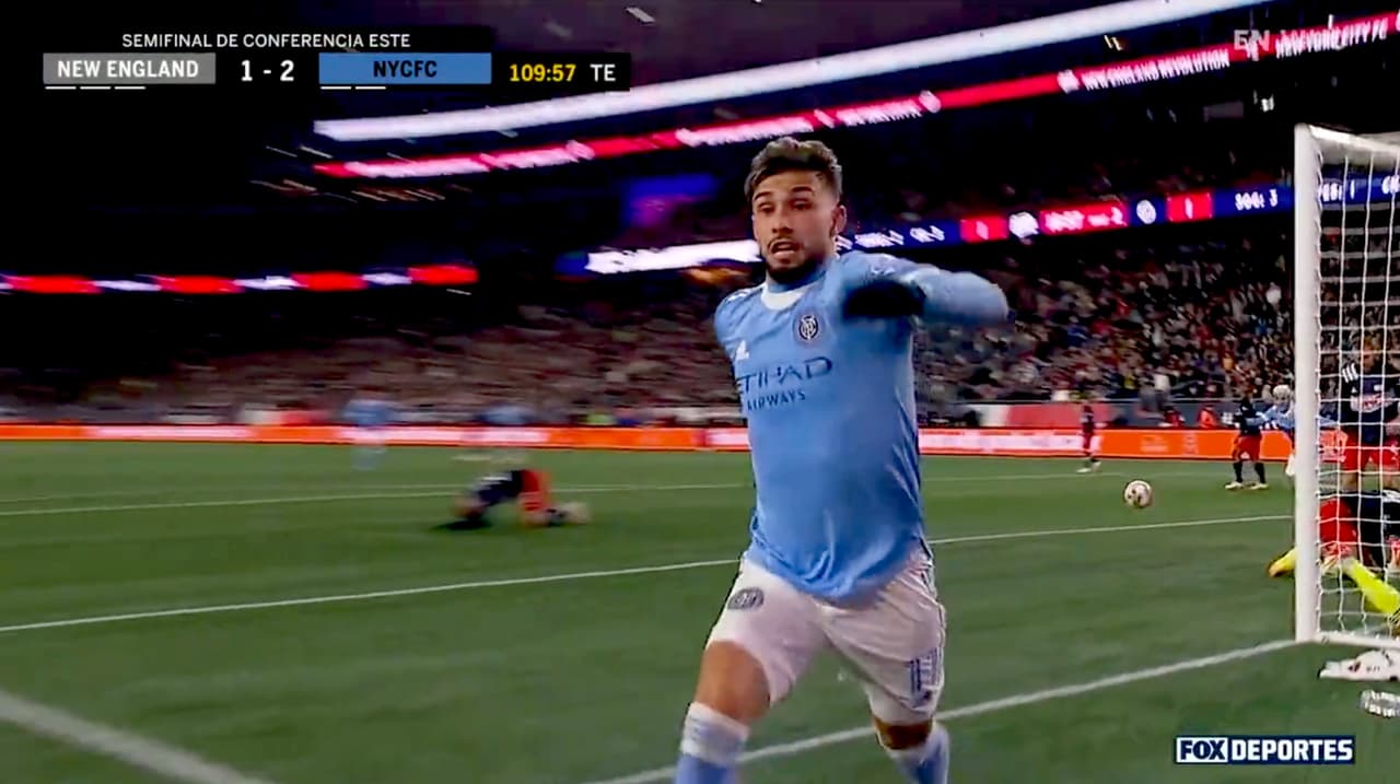 Brutal cabezazo de ‘Taty’ Castellanos y NY City FC acaricia la final