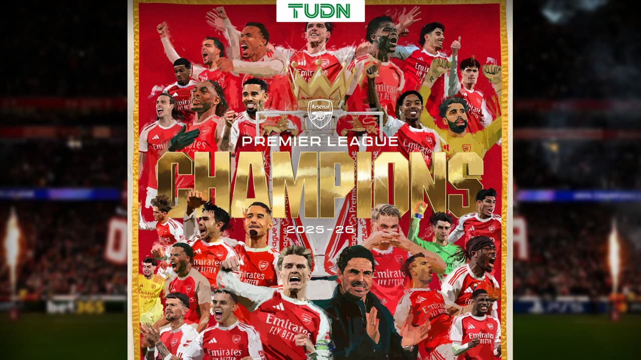 ¡Arsenal campeón! City empata y se corona 22 años después