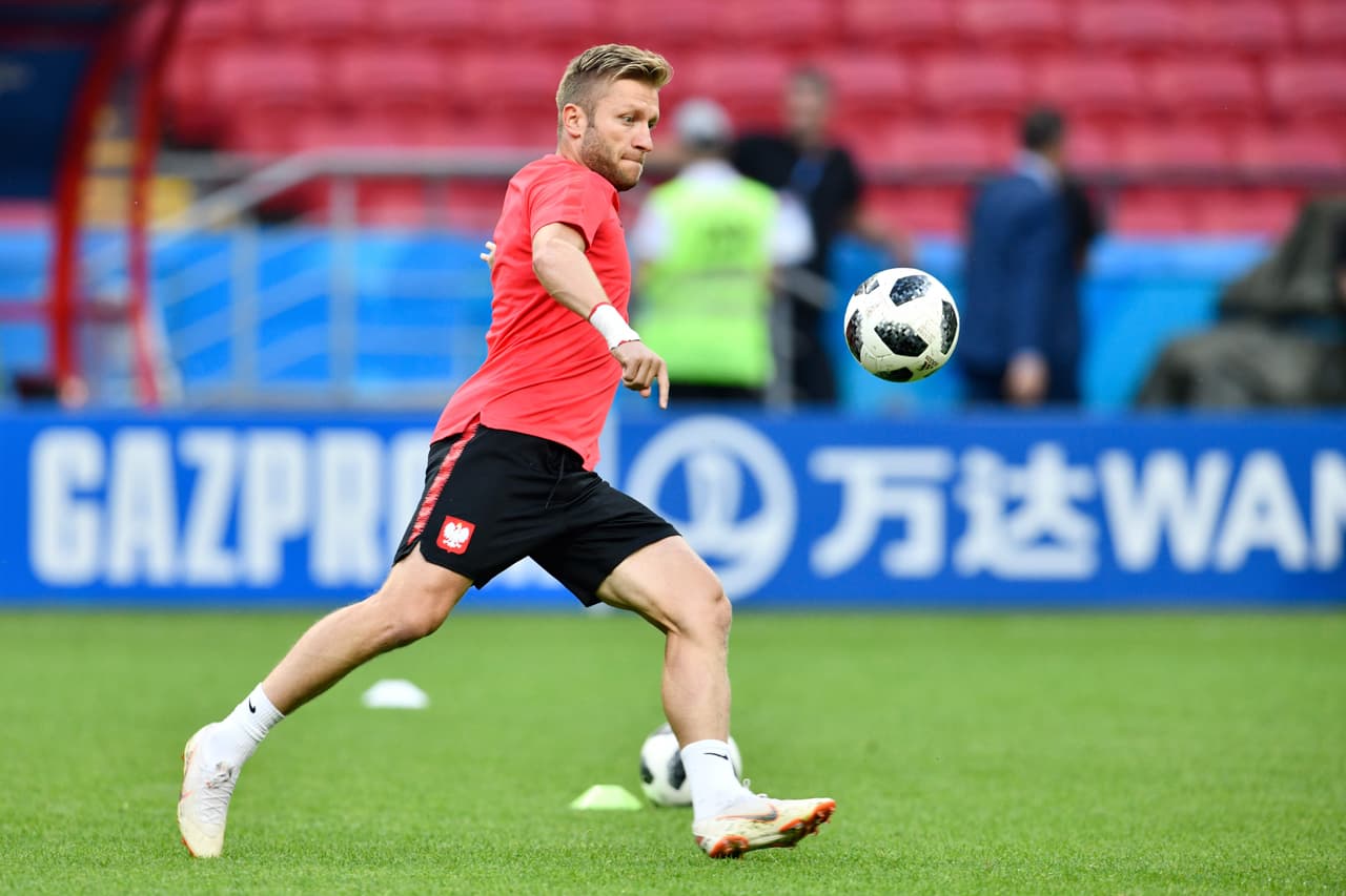 Jakob Blaszczykowski será uno de los centrocampistas que buscará llevarle el balón en la mejor posición posible a Lewandowski en el área colombiana.