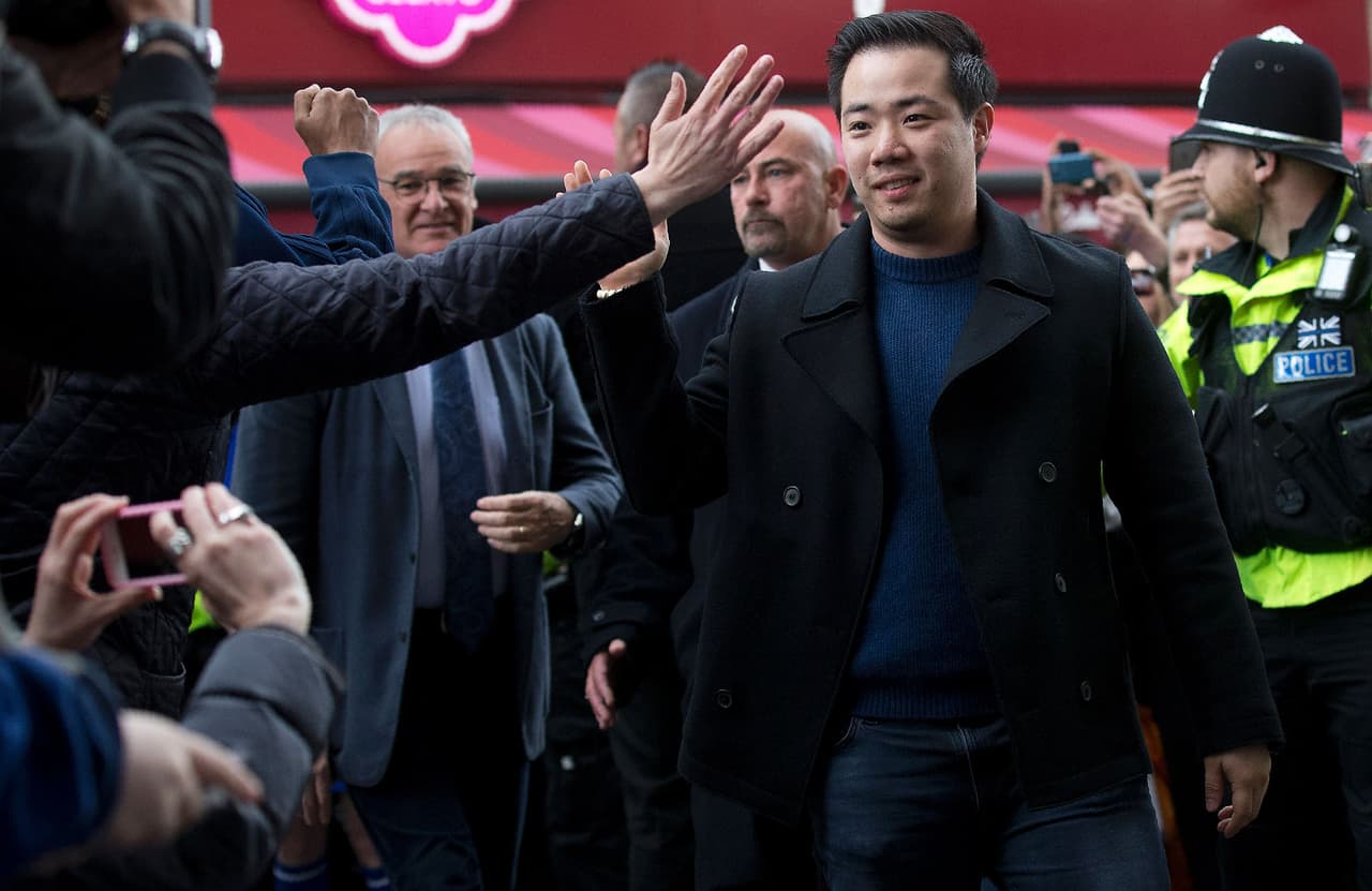 Claudio Ranieri, entrenador del Leicester no pudo estar ayer debido a que realizó un viaje a Italia para ver a su madre.