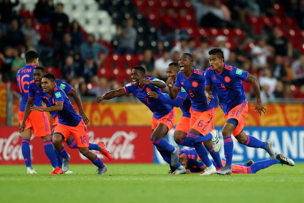 Después de siete cobros por cada equipo y con dos cambios de ventaja, Colombia se impuso 5-4 para obtener su clasificación a Cuartos de Final del Mundial Sub-20.