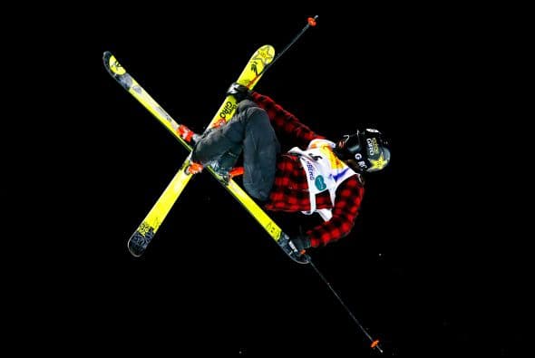 Semana del 19 - 26 de Enero 2015 - Kreischberg, Austria - 22 de enero: Joffrey Pollet-Villard de Francia compite en las finales de esquí Halfpipe Finales de hombres en el Campeonato del Mundo de Freestyle Ski and Snowboard 2015.
