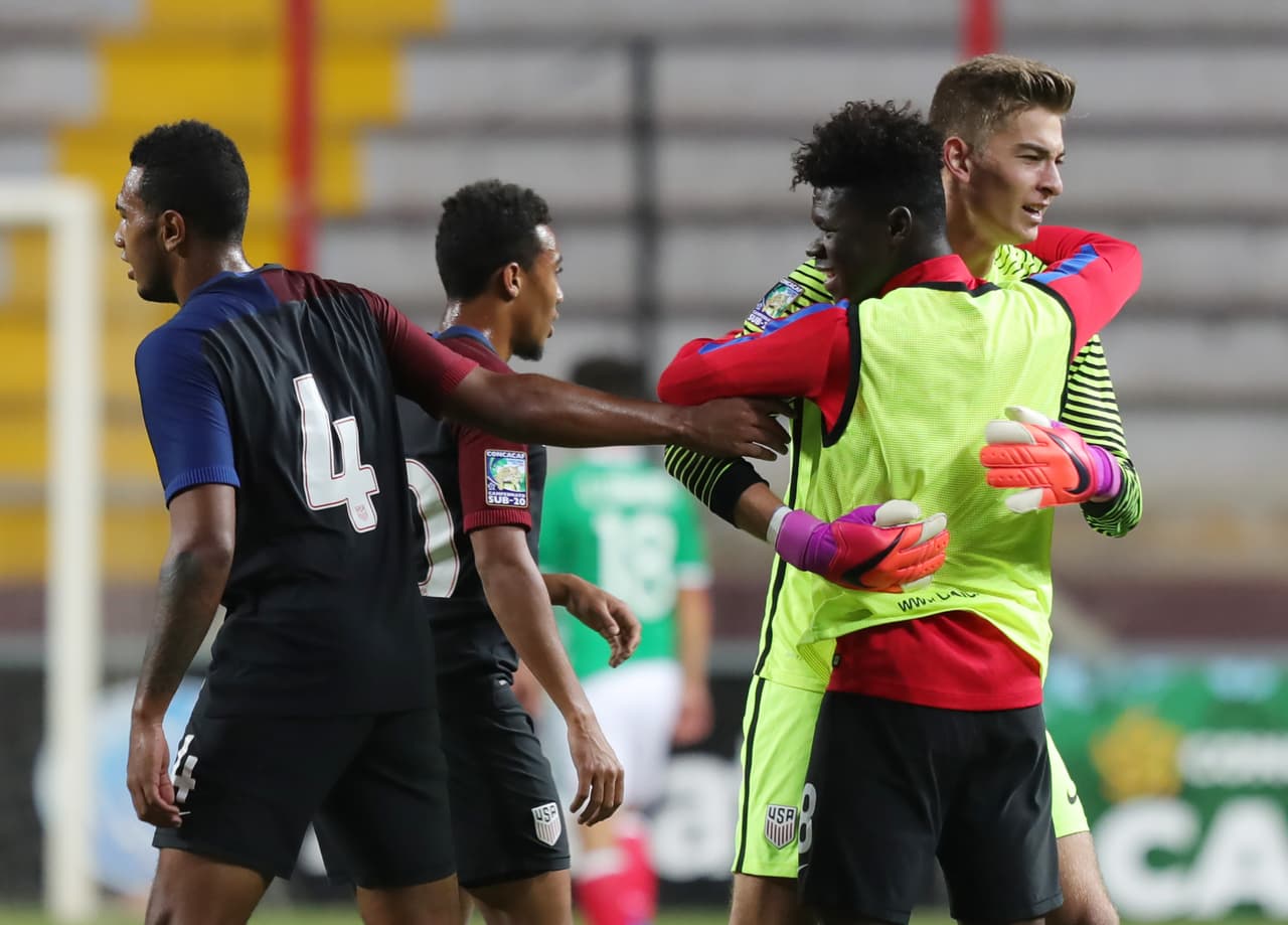 Una ordenada Estados Unidos puso este lunes un pie en el Mundial Sub 20 de Corea del Sur 2017 al imponerse 1-0 a una inofensiva selección de México.