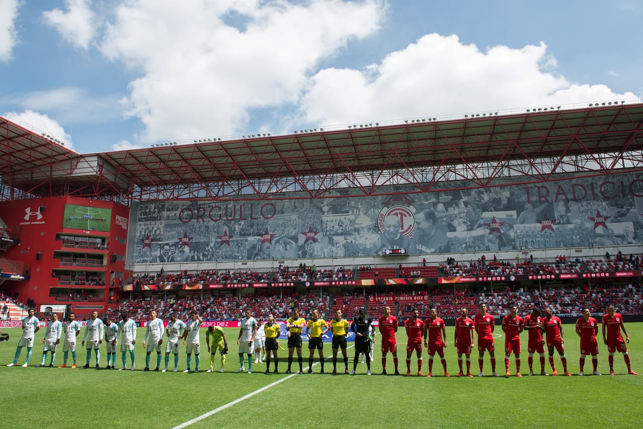Partido correspondiente a la Jornada 1 del Apertura 2019 en el que el Querétaro se impuso 0-2 al Toluca en el Nemesio Diez.
<br>