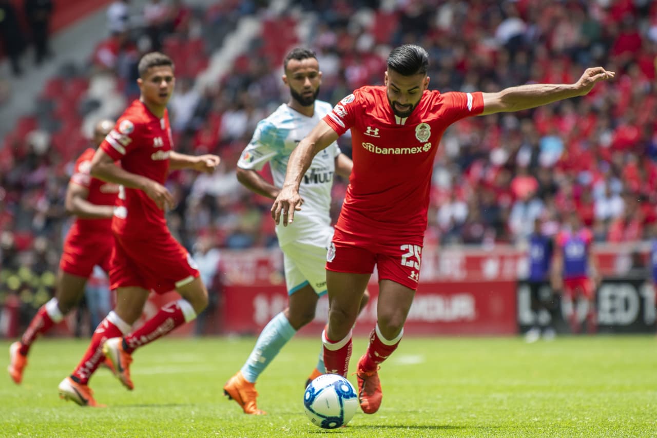 Partido correspondiente a la Jornada 1 del Apertura 2019 en el que el Querétaro se impuso 0-2 al Toluca en el Nemesio Diez.
<br>