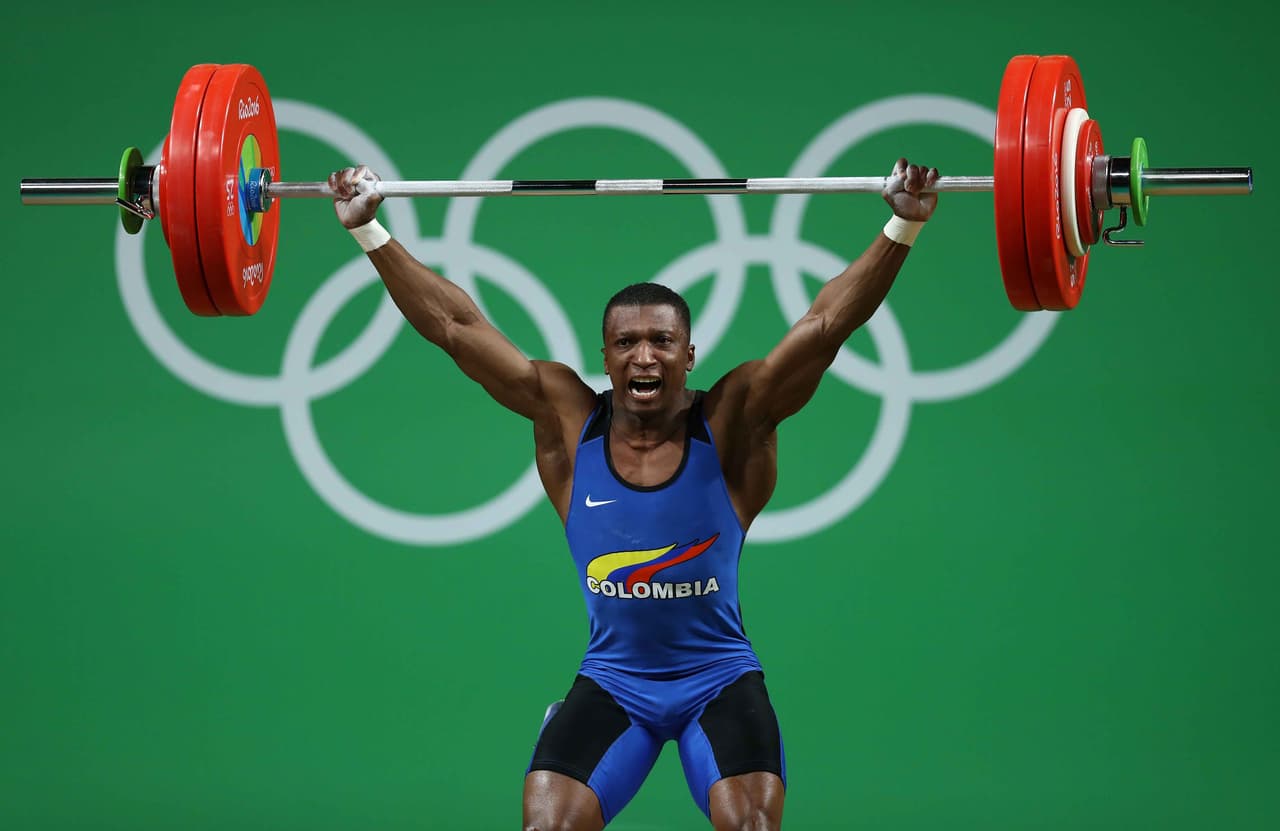El colombiano Óscar Figueroa logró la primera medalla de oro para su país en Río 2016 en la categoría de hasta 62 kilos de halterofilia masculina de los Juegos Olímpicos de Río 2016.