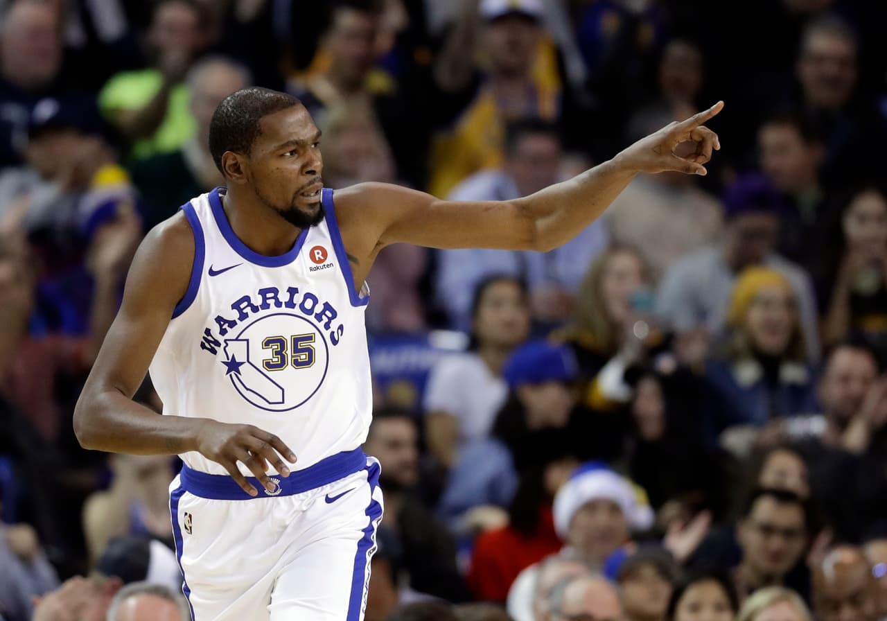 <b>16. Kevin Durant </b>(Golden State Warriors) - 25 millones de dólares.