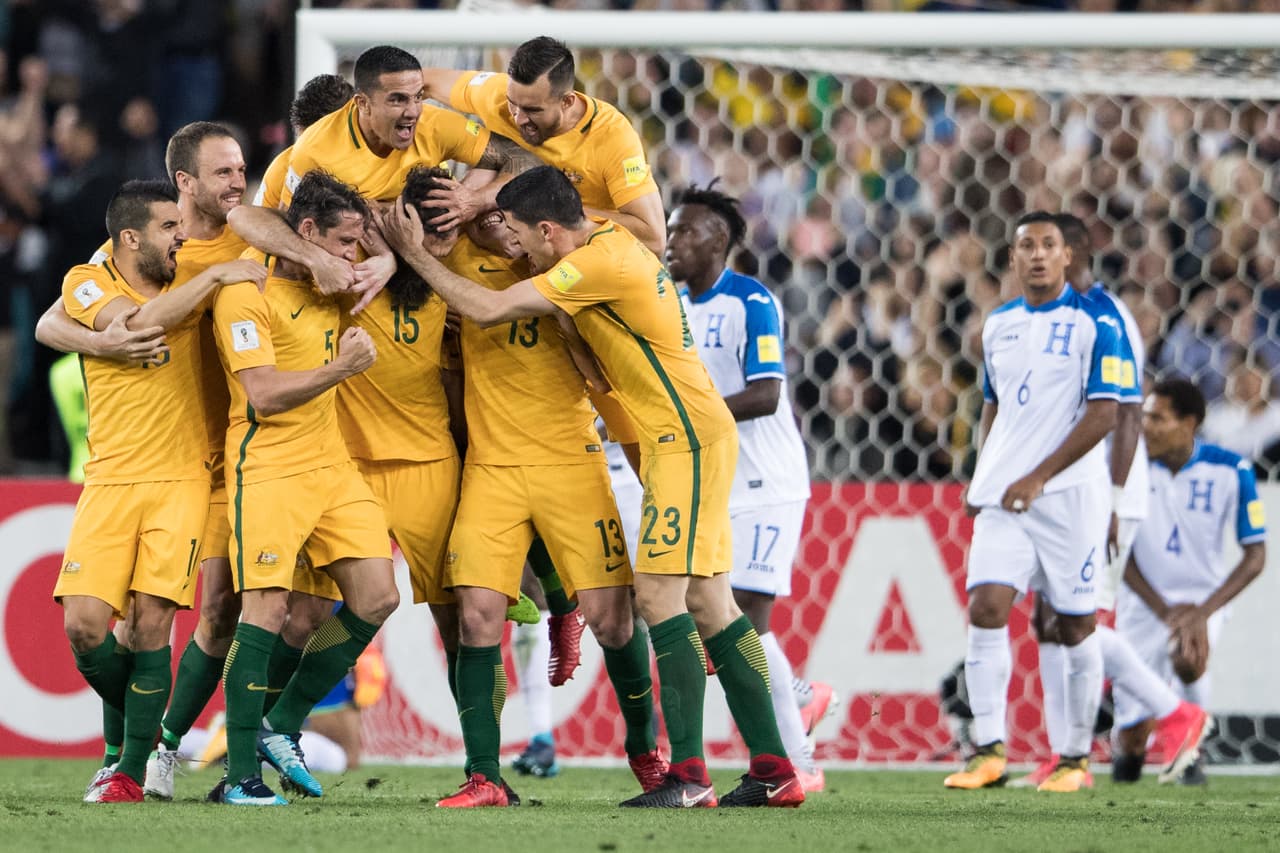 Australia clasificó a Rusia 2018 con 81.1 por ciento de jugadores convocados por fuera de su liga local.