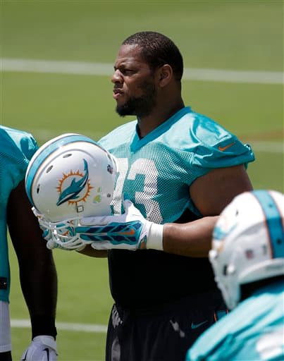 Las mejores tomas de las actividades organizadas de los Miami Dolphins rumbo a la temporada 2015 (AP-NFL).