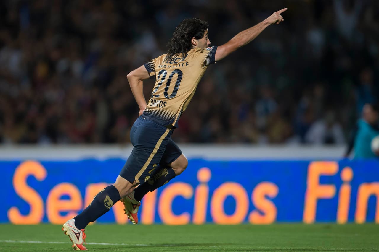 Con el ingreso de Fidel Martínez para la segunda mitad del partido, con un centro preciso del ecuatoriano donde había 4 defensores de Tigres, Matías Britos logró levantarse para dar un gran testarazo y colocar el balón dentro de las redes al minuto 54.