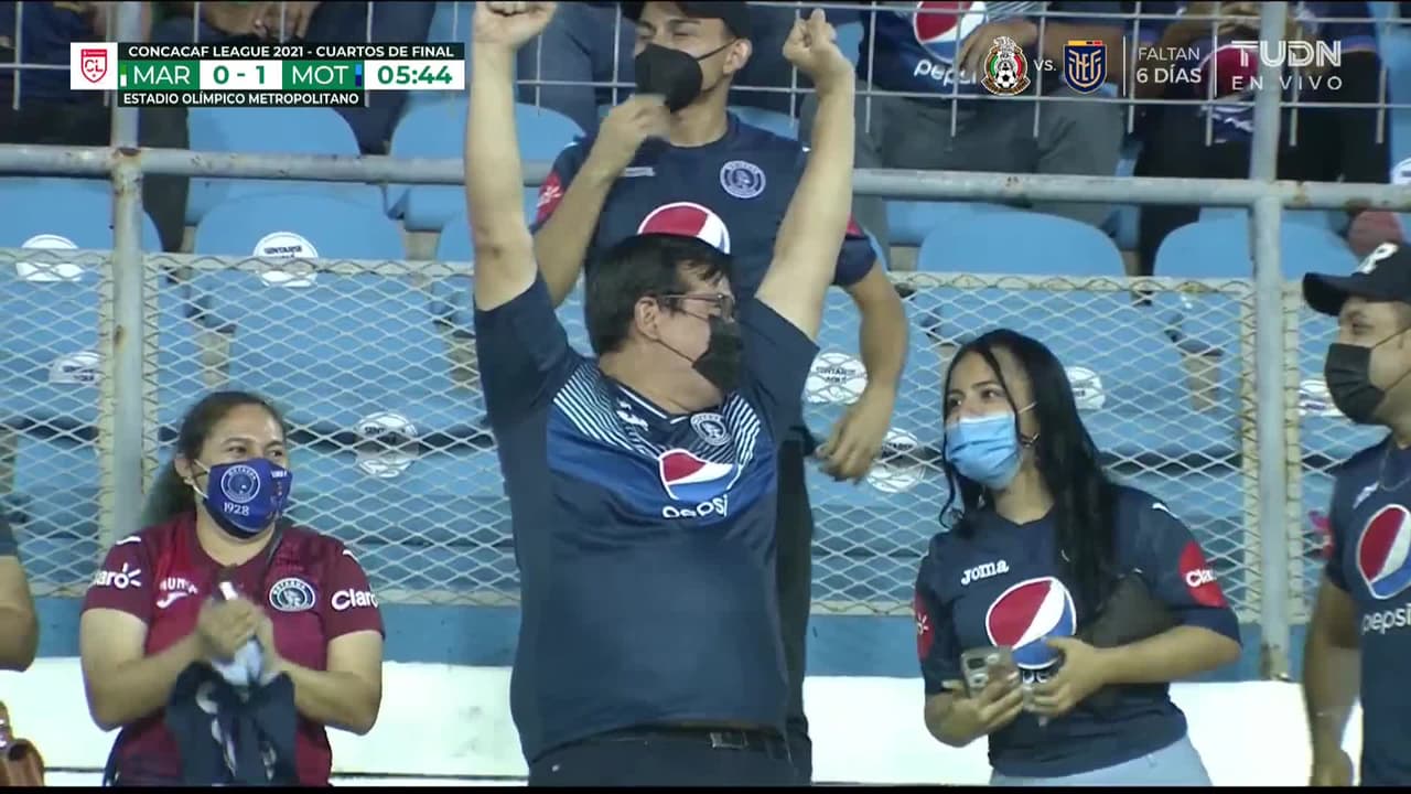 ¡GOOOL! Diego Auzqui anota para Motagua.