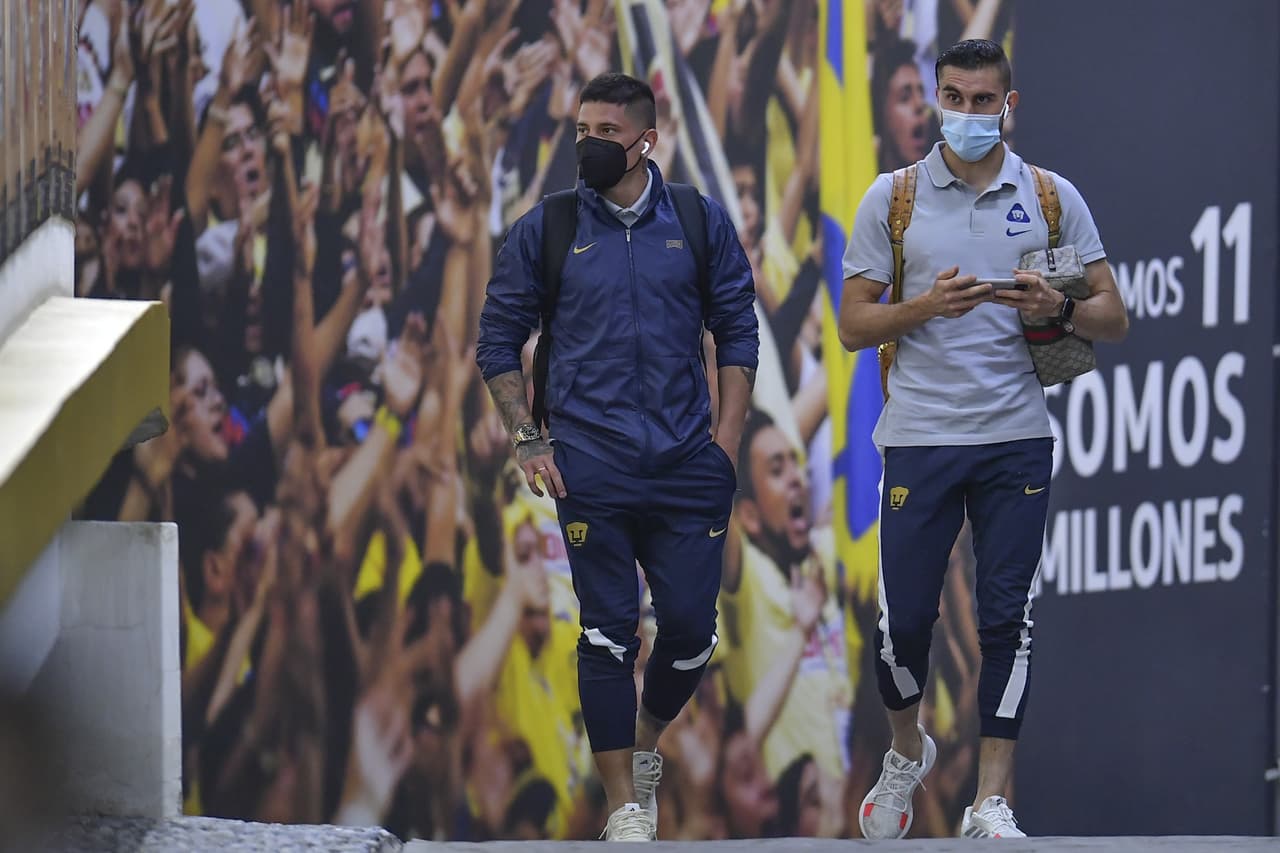 Los Pumas de la UNAM ya están en el Azteca | Se medirán a las Águilas en una edición más del Clásico Capitalino.