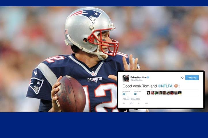 Reacciones en las redes sociales sobre la anulación de la suspensión a Tom Brady