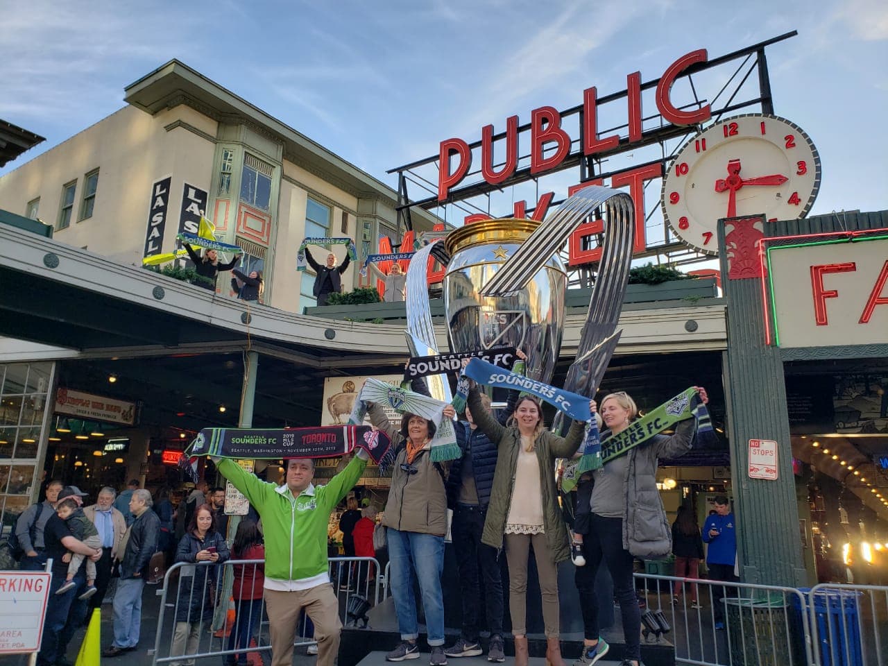 Los aficionados esperan volver a la levantar la MLS Cup.