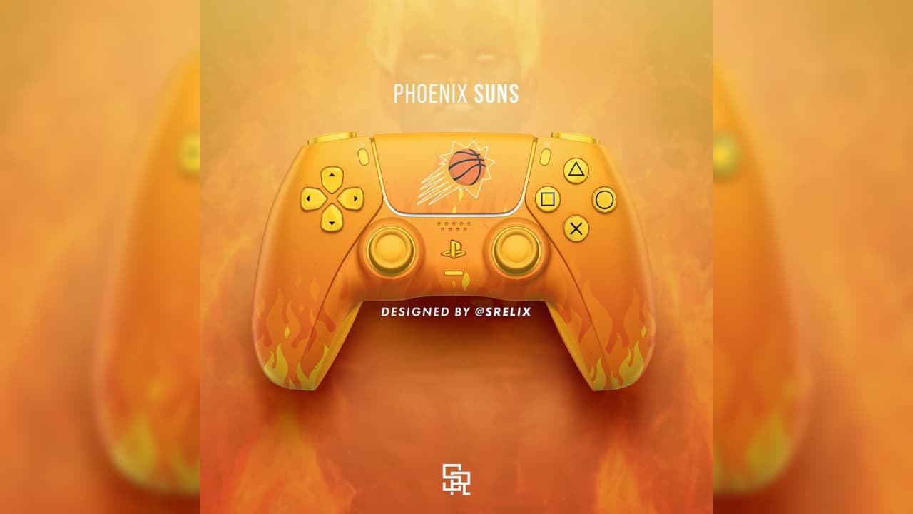 Phoenix Suns | El famoso artista gráfico, Mikey Halim, fusionó la NBA con los héroes y villanos de los diferentes universos para crear un nuevo concepto de controles para PlayStation 5 y Xbox X. El resultado es simplemente espectacular.