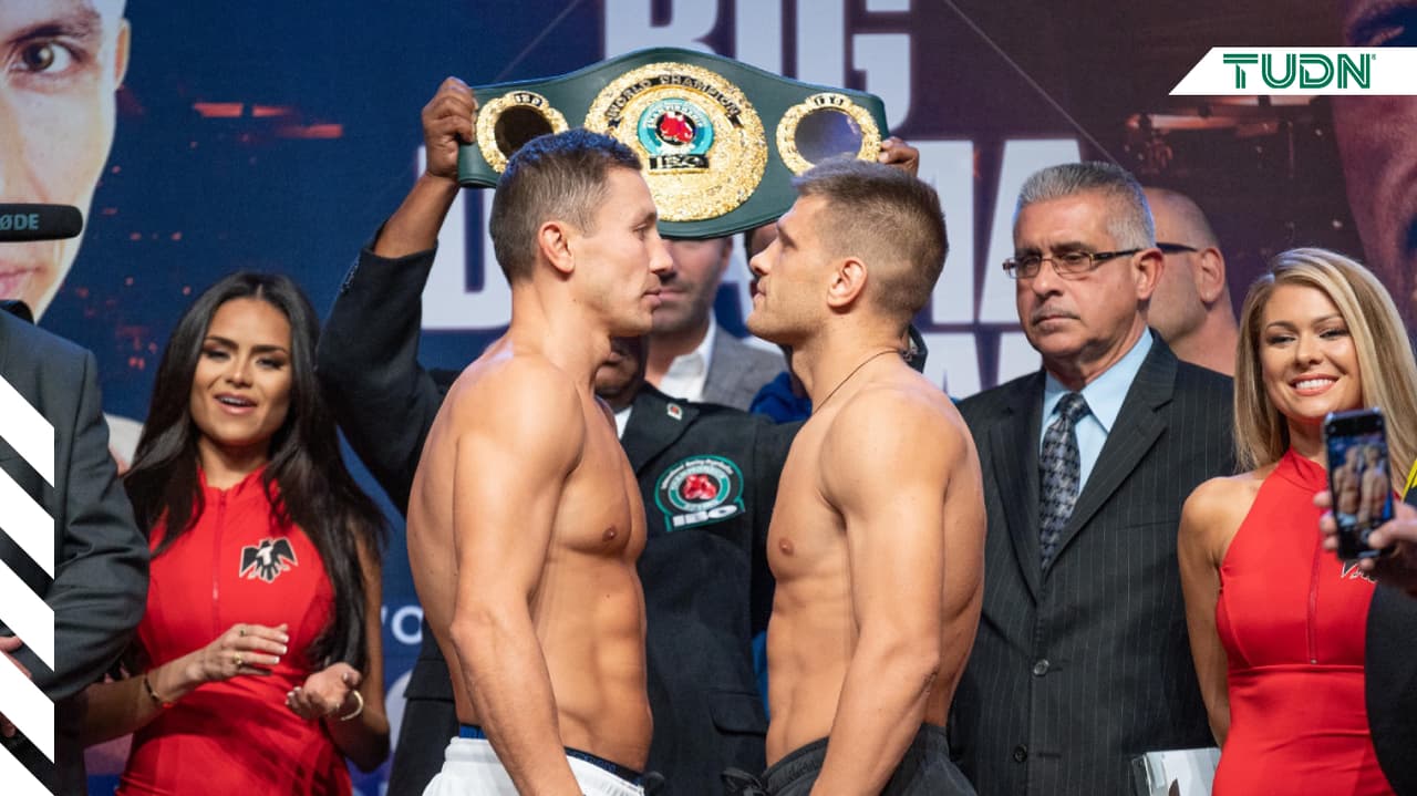 Golovkin y Derevyanchenko en peso para enfrentarse en Nueva York