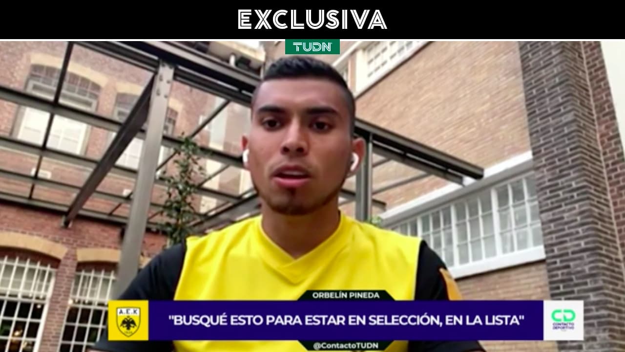 Orbelín Pineda: "Se acerca un Mundial y tengo que estar jugando sí o sí"