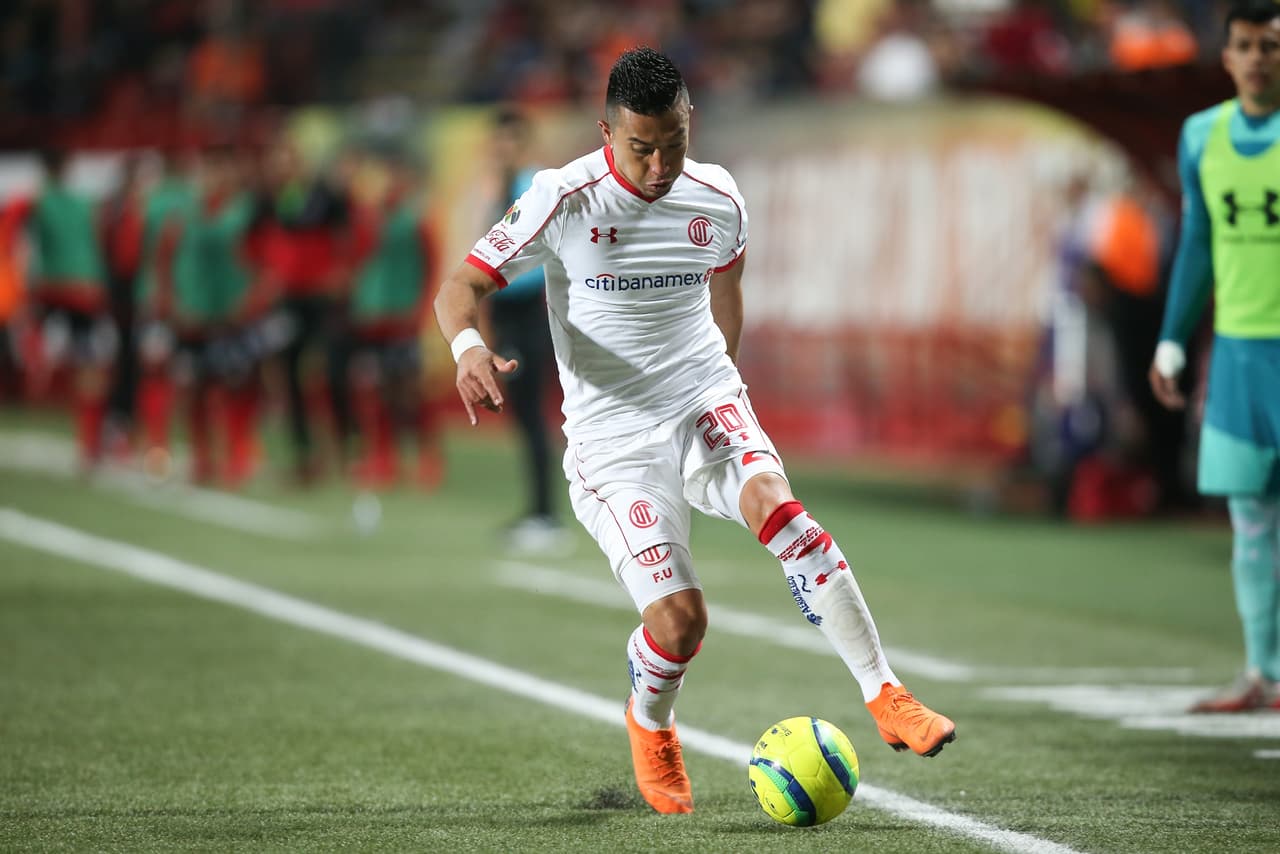 Sobre el minuto 95, Uribe marcó el descuento del Toluca y dejó abierta la serie. Recompensa para el colombiano que minutos antes había desperdiciado una opción mandando la pelota a la tribuna.