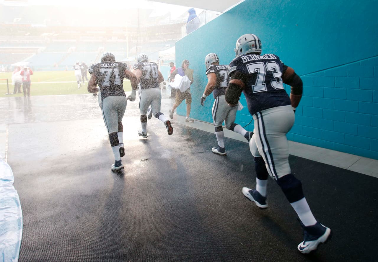 En su regreso a los emparrillados Tony Romo logró la victoria para los Cowboys 24-14 sobre los Dolphins y estas fueron las mejores tomas del partido.