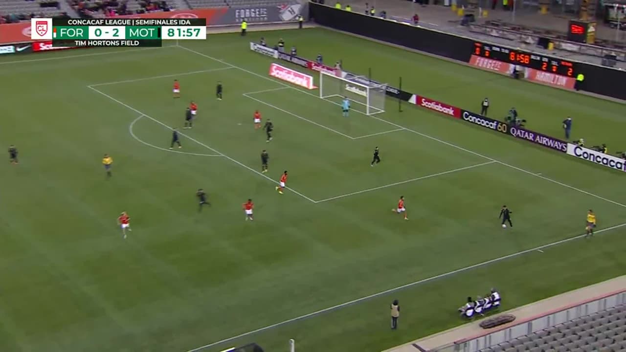 ¡GOOOL! Joshua Navarro anota para Forge.