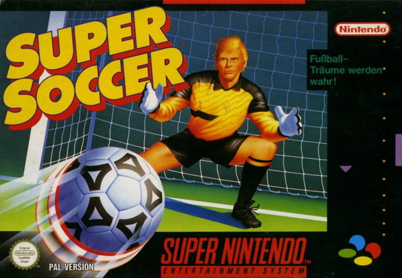 <b>15. Super Soccer (1992): </b>fue de los primeros intentos de un videojuego más realista del fútbol en la década del 90. Los jugadores solo llevaban el primer nombre, ligado a algún crack del momento como Diego Maradona, Ronaldo, entre otros. La pantalla era vertical, por lo que jugarlo se hacía complicado para el que defendía el arco más lejano.