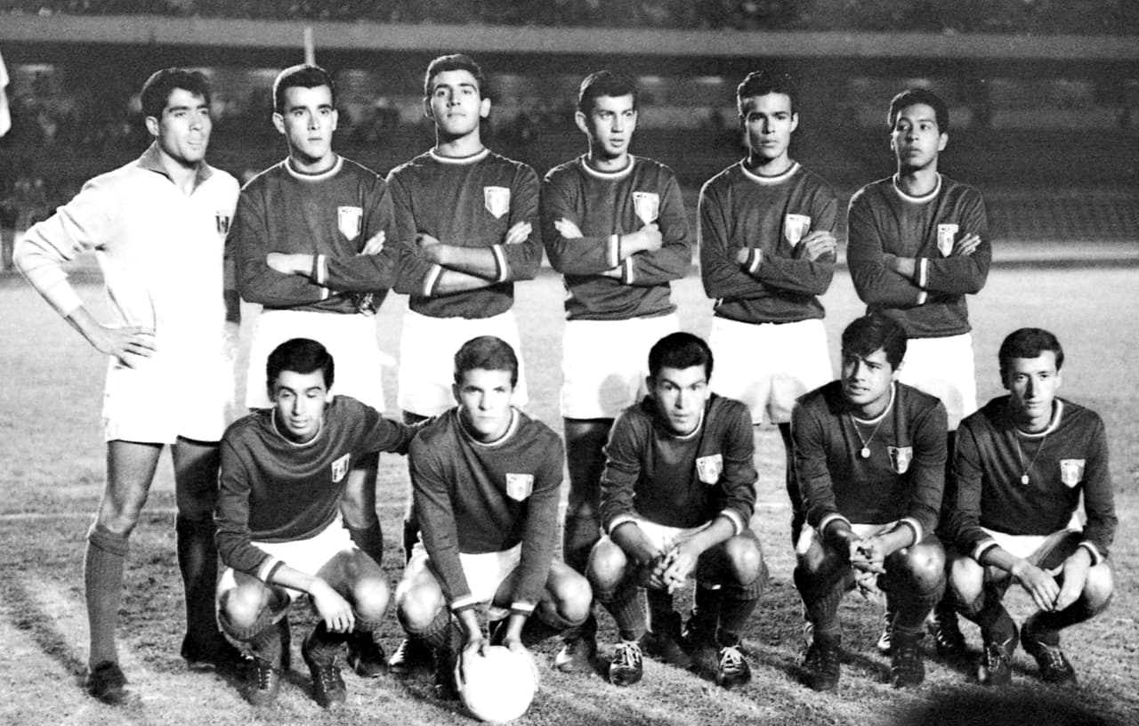 Selección Mexicana en 1964.