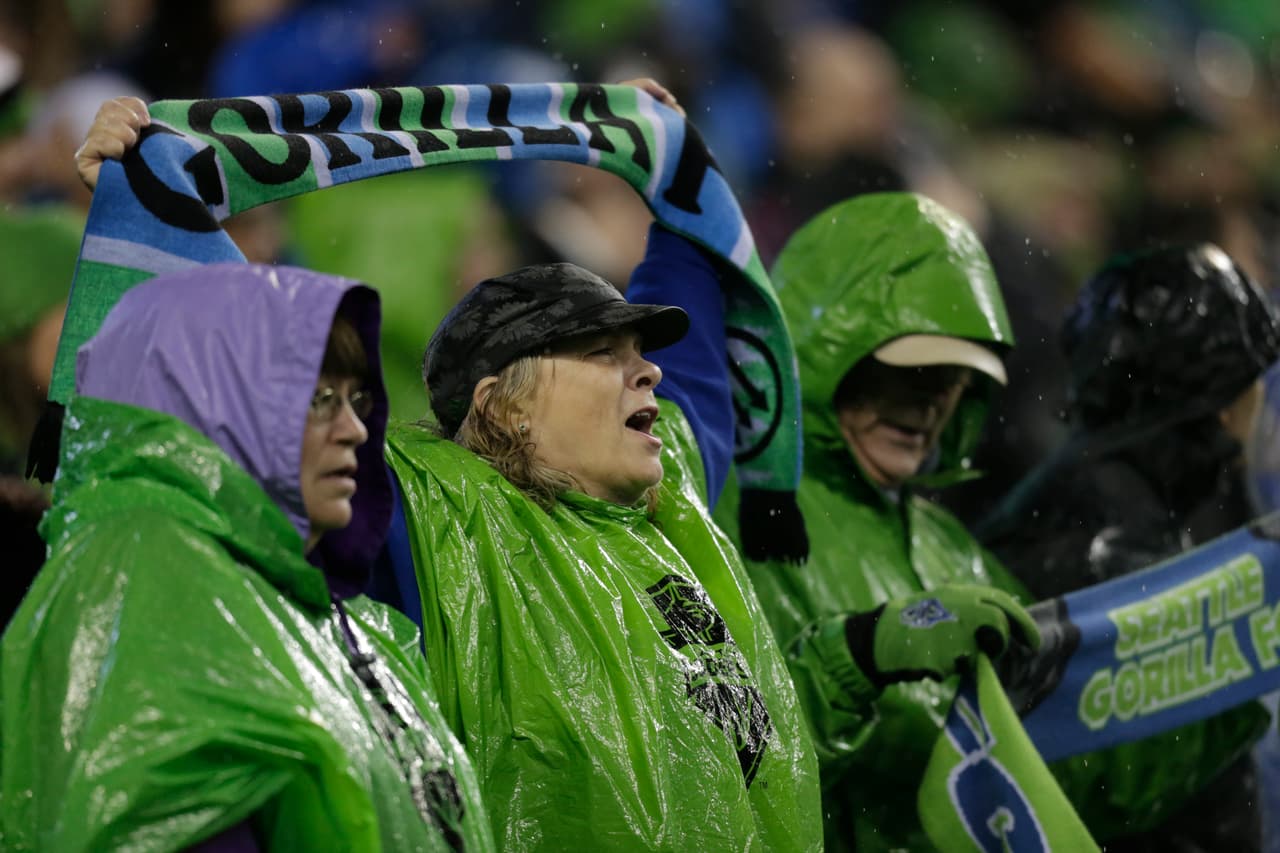 El equipo tendrá siempre el apoyo incondicional de unos hinchas, que demuestran que los colores de Seattle Sounders son de alegría y vivacidad en la MLS.
