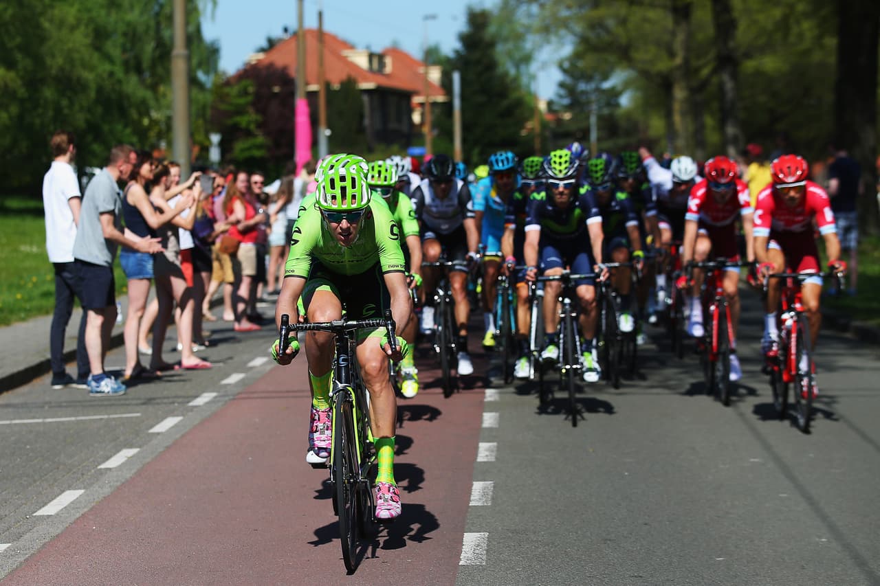 Bolonia solamente ha albergado una vez la gran salida de la prueba y fue en 1994.