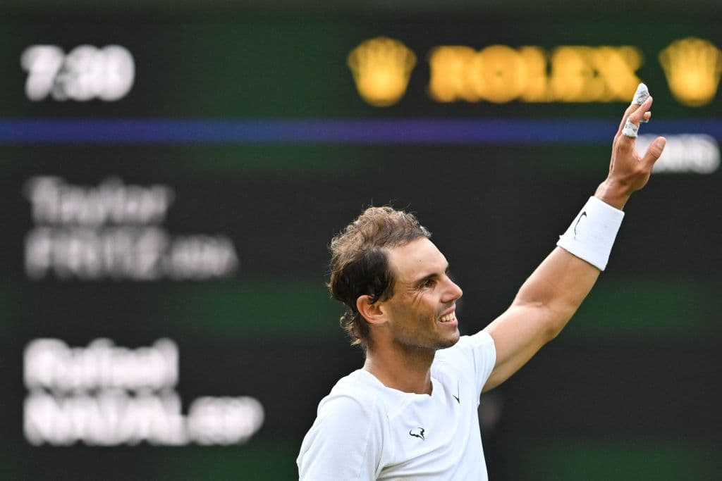 En un partidazo, Nadal venció a Fritz y se metió a Semifinales de Wimbledon