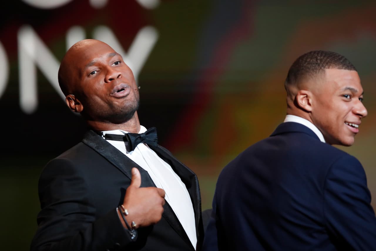 Didier Drogba y el ganador del Trofeo Kopa 2018, Kylian Mbappe, presentaron al ganador de éste trofeo en esta entrega.