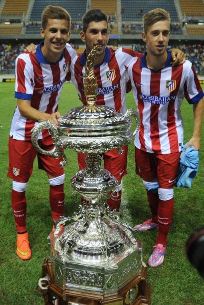 Es el noveno trofeo veraniego de la ciudad de Cadiz que gana el Atlético de Madrid.