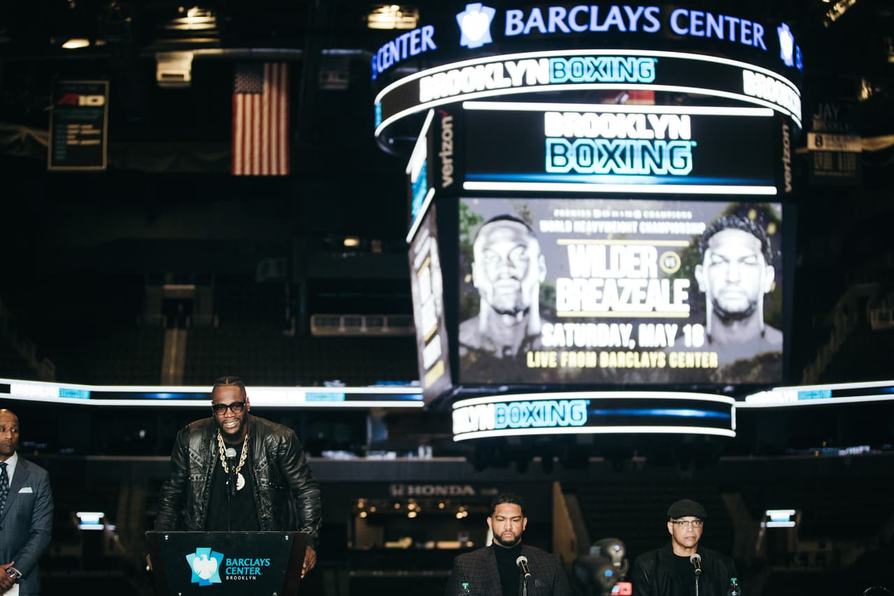 Deontay 'The Bronze Bomber' Wilder vs. Dominic 'Trouble' Breazeale