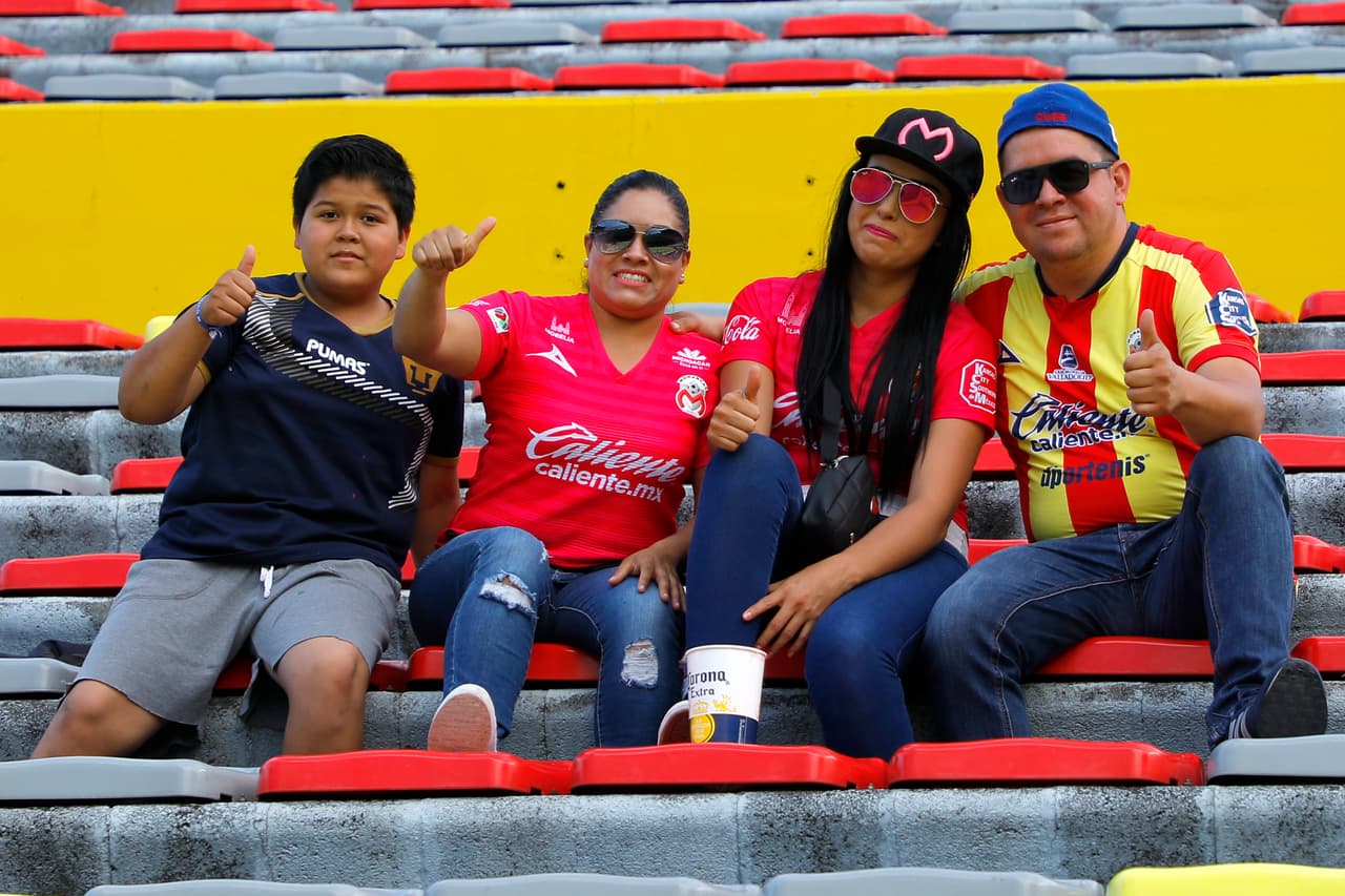 Morelia, Michoacán, 21 de septiembre de 2018. , durante el partido de la jornada 10 del torneo Apertura 2018 de la Liga Bancomer MX, entre Monarcas Morelia y los Pumas de la UNAM, celebrado en el estadio Morelos. Foto: Imago7/ Ismael Arroyo