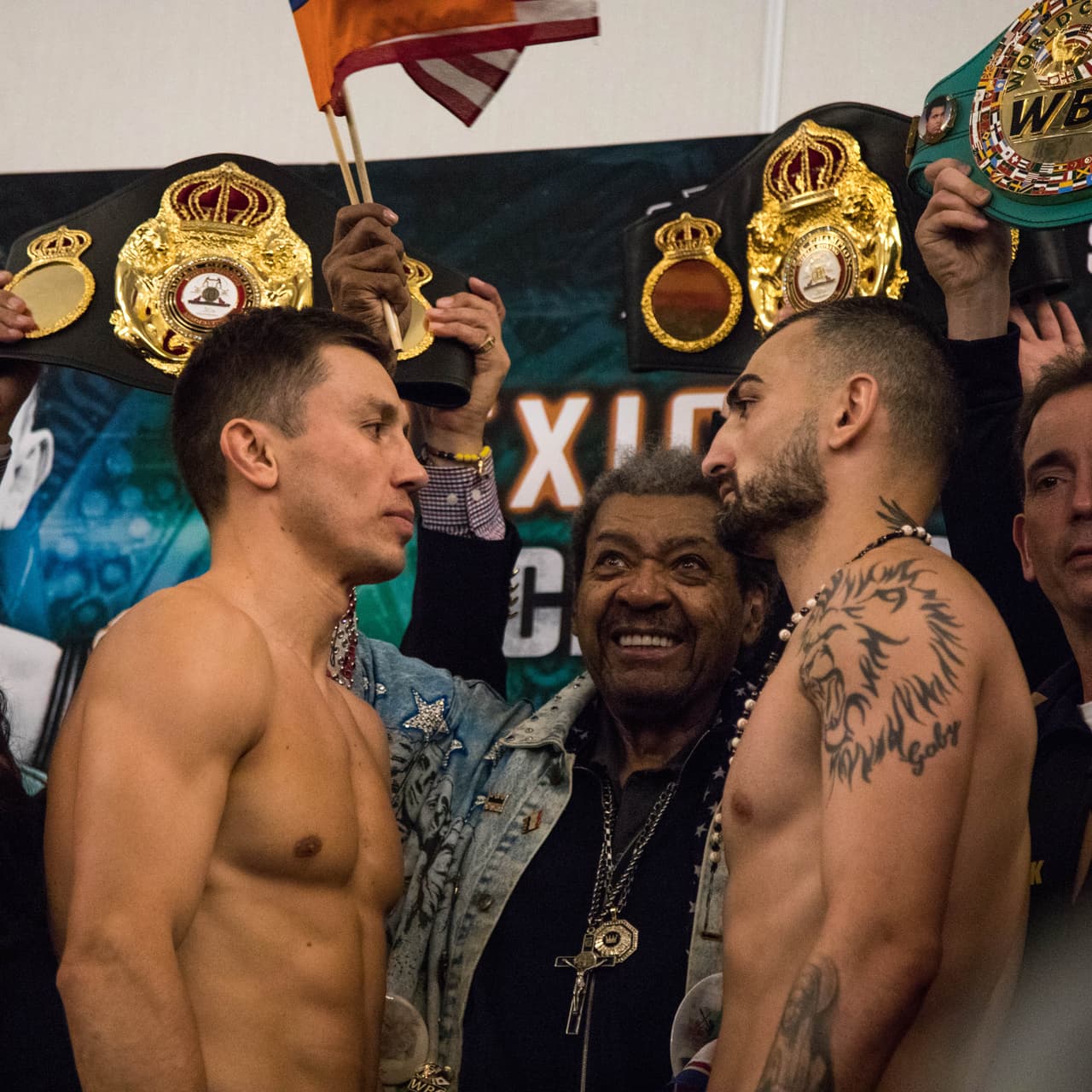 Golovkin pondrá en la mesa sus tres campeonatos del mundo (AMB, FIB y CMB) ante el armenio.